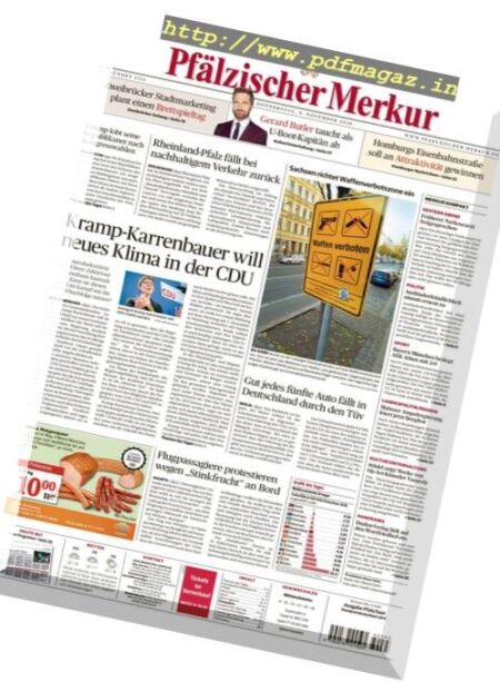 Pfalzischer Merkur – November 2018 Cover