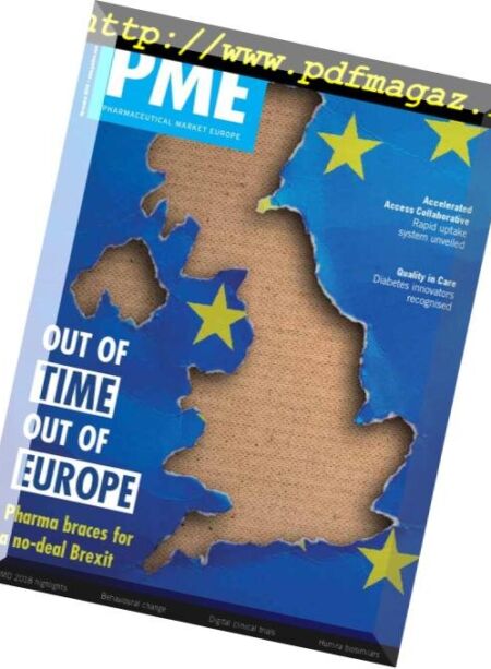 Pharmaceutical Market Europe – November 2018 Cover