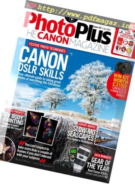 PhotoPlus The Canon Magazine – January 2019 Cover