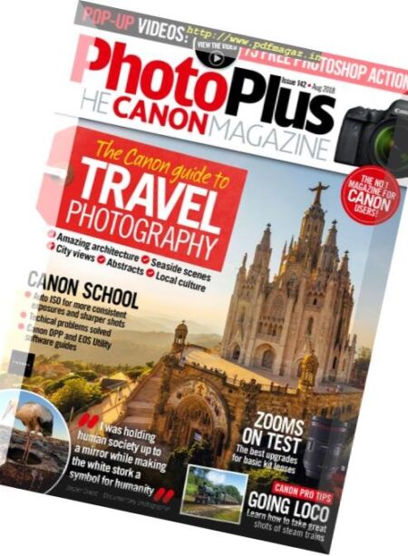 PhotoPlus. The Canon Magazine – August 2018 Cover