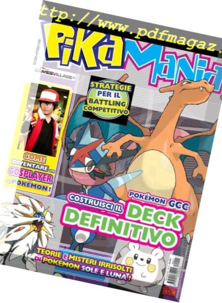 Pika Mania – Marzo-Aprile 2017 Cover