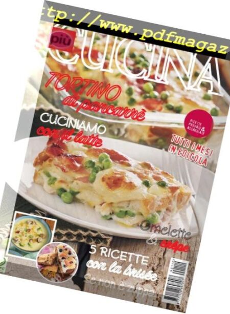 piuCUCINA – Gennaio 2019 Cover