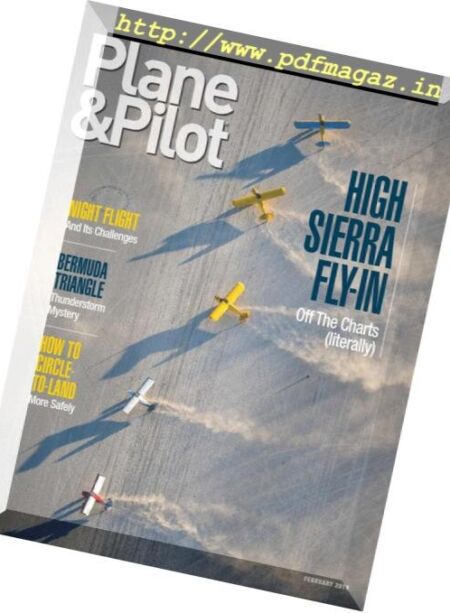 Plane & Pilot – January 2019 Cover