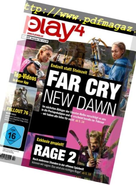 Play4 Germany – Februar 2019 Cover