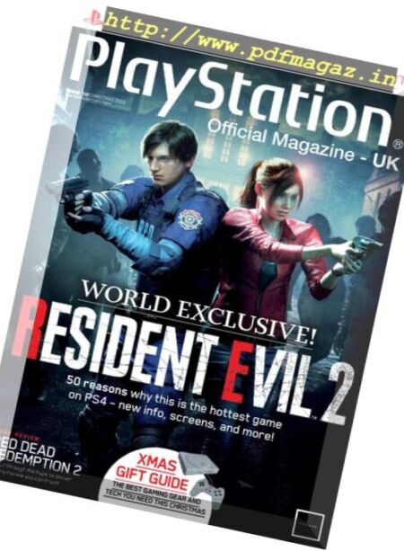 PlayStation Official Magazine UK – Christmas 2018 Cover