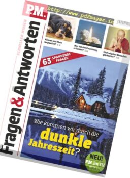 PM Fragen & Antworten – Dezember 2018
