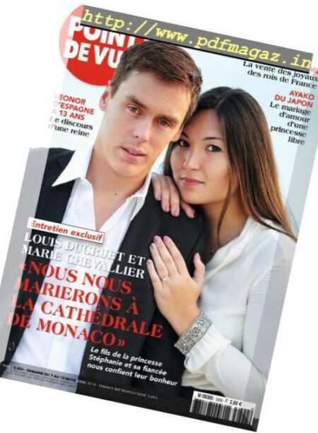 Point de Vue – 07 novembre 2018 Cover