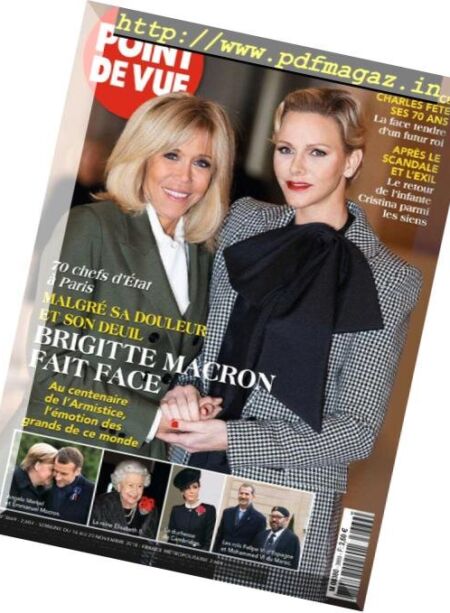 Point de Vue – 14 novembre 2018 Cover