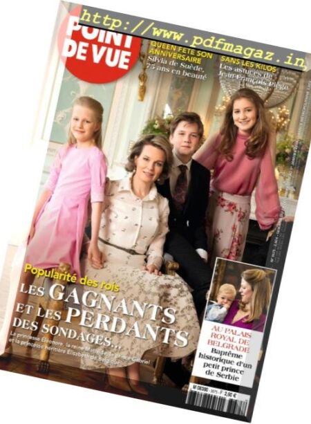 Point de Vue – 26 decembre 2018 Cover
