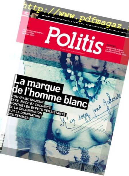Politis – 18 Octobre 2018 Cover