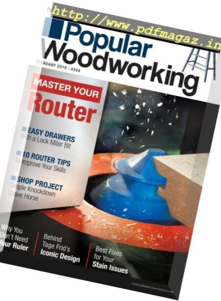 Popular Woodworking – February 2019 Cover