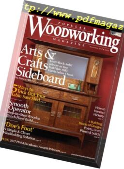 Popular Woodworking – November 2017