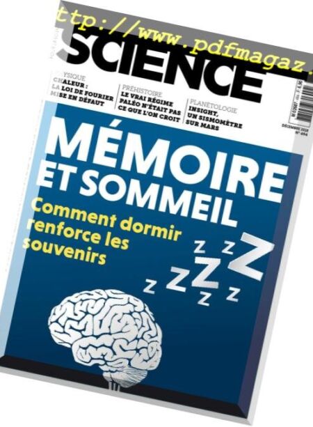 Pour la Science – decembre 2018 Cover