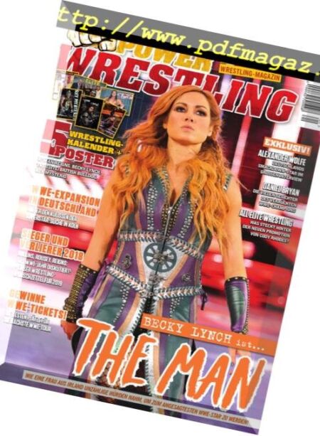 Power-Wrestling – Januar 2019 Cover