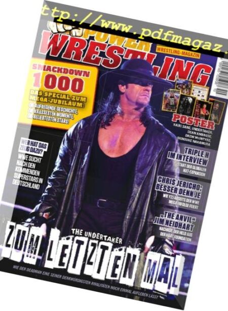 Power-Wrestling – Oktober 2018 Cover