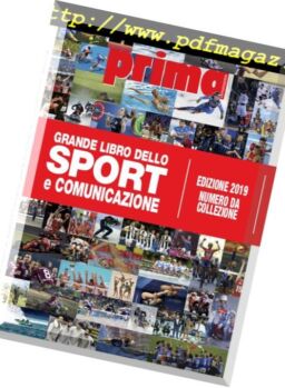 Prima Comunicazione – Grande Libro Dello Sport e Comunicazione – Edizione 2019