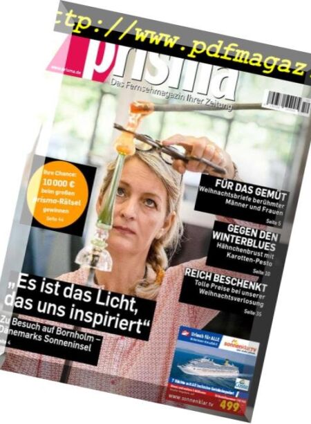 Prisma – 15 Dezember 2018 Cover