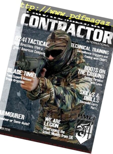Private Military Contractor International – December 2016 Cover