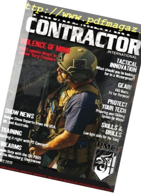 Private Military Contractor International – December 2018 Cover