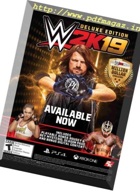 Pro Wrestling Illustrated – February 2019 Cover