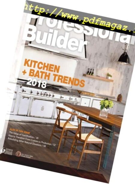 Professional Builder – April 2018 Cover
