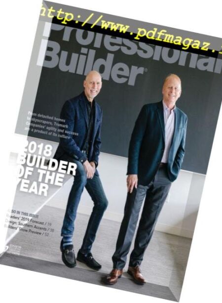 Professional Builder – December 2018 Cover