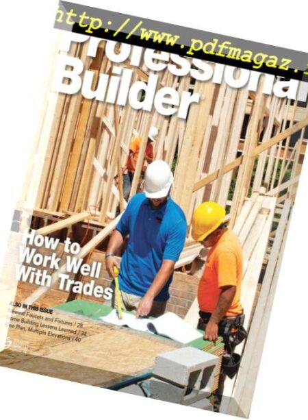 Professional Builder – July 2018 Cover