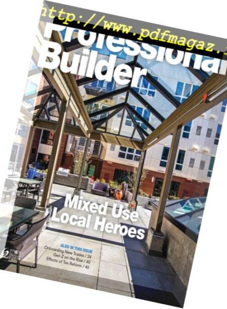 Professional Builder – November 2018 Cover