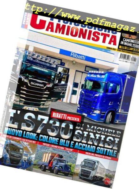 Professione Camionista – Gennaio 2018 Cover