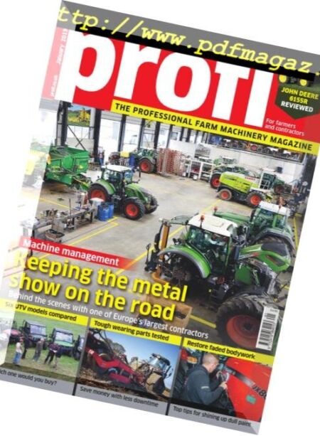 Profi International – January 2019 Cover