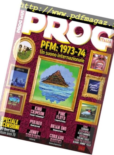 Prog Italia – N9, 2016 Cover