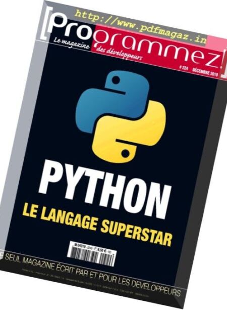 Programmez! – Decembre 2018 Cover
