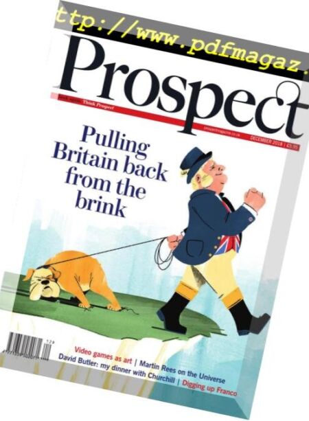 Prospect Magazine – December 2018 Cover