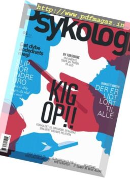 Psykologi – august 2018