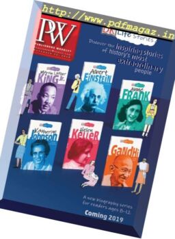 Publishers Weekly – November 12, 2018