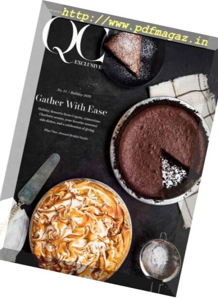 QC Exclusive Magazine – Holiday 2018 Cover