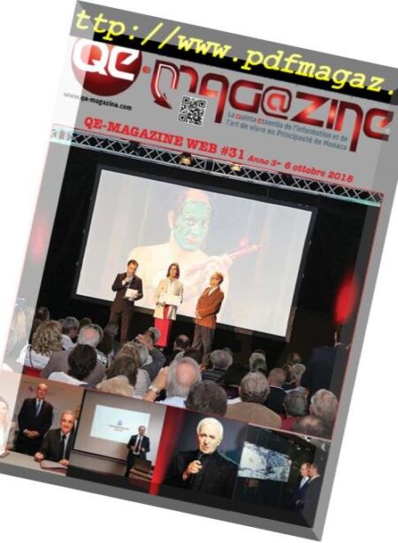 QE-MAGAZINE, PRIN-TO DI MONACO – ottobre 06, 2018 Cover