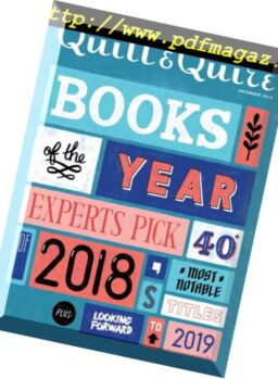 Quill & Quire – December 2018