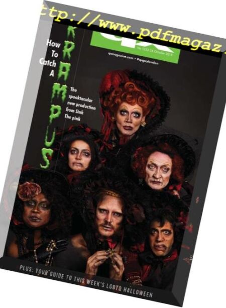 QX Magazine – 24 October 2018 Cover