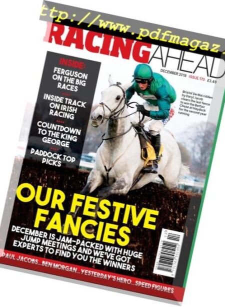 Racing Ahead – November 2018 Cover