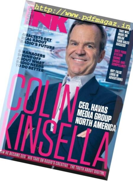 Radio Ink Magazine – November 12, 2018 Cover