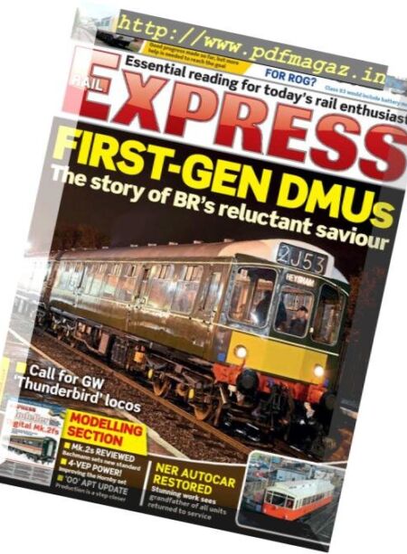 Rail Express – December 2018 Cover