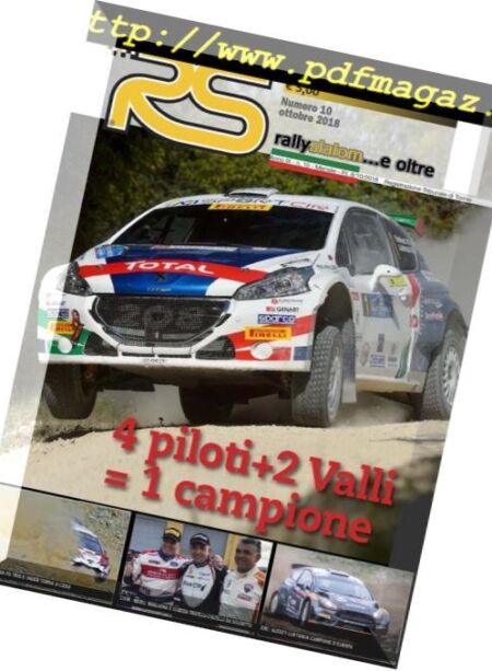 Rally Slalom – Ottobre 2018 Cover