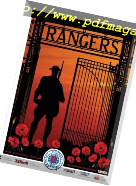 Rangers Football Club Matchday Programme – 10 November 2018 Cover