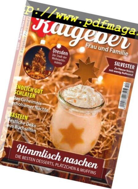 Ratgeber Frau und Familie – November 2018 Cover