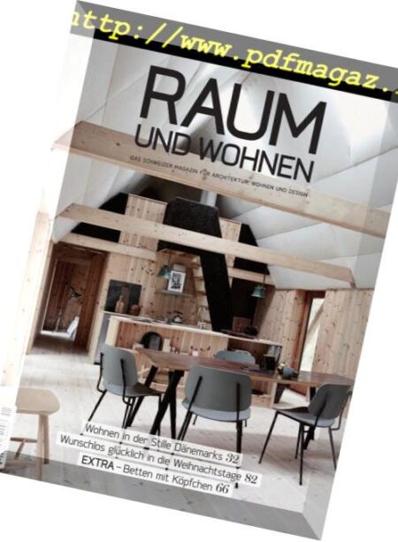Raum und Wohnen – November 2018 Cover