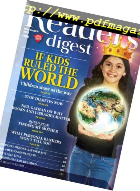 Reader’s Digest India – November 2018 Cover