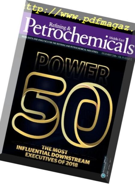 Refining & Petrochemicals Middle East – December 2018 Cover