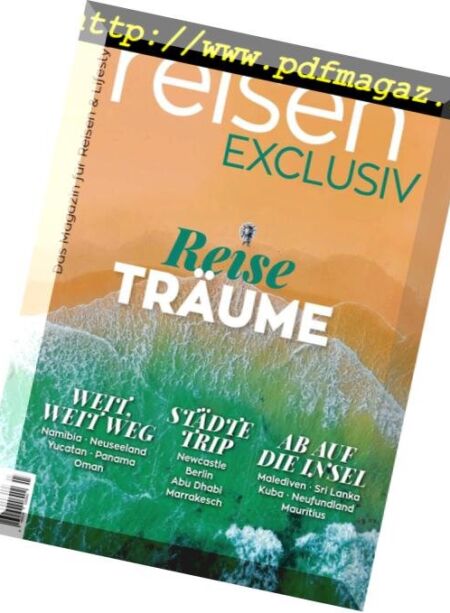 reisen Exclusiv – November 2018 Cover