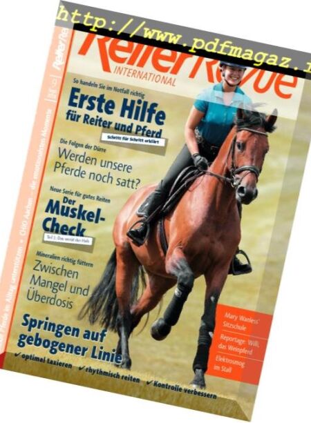 Reiterrevue International – September 2018 Cover